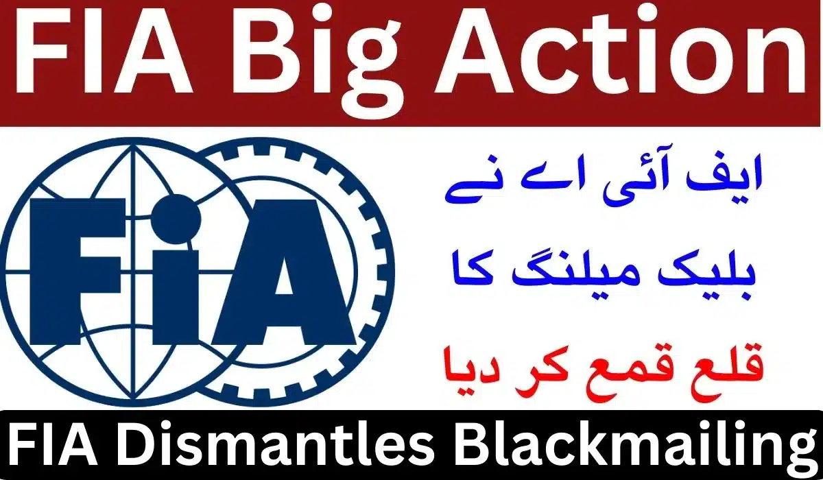 FIA Dismantles Blackmailing