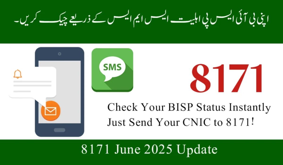 Simple Steps to Check BISP Payment 2025 via CNIC & 8171 SMS – No Internet Needed
