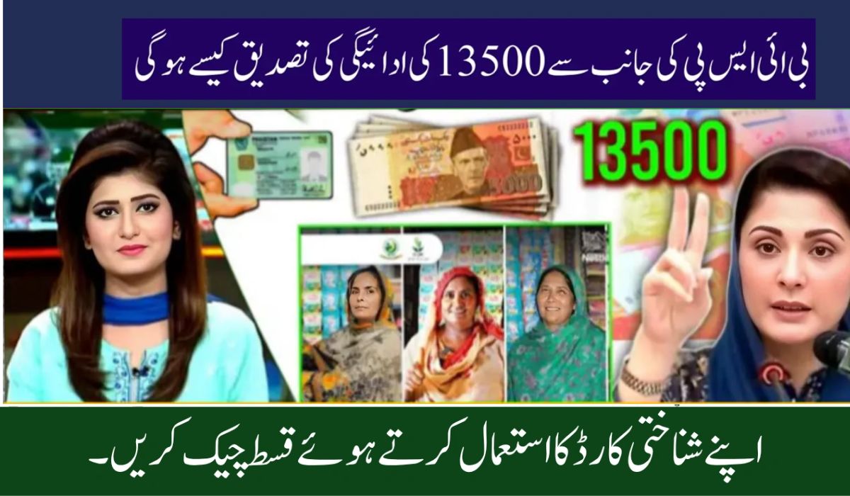 BISP 8171 Eligibility Check SMS Portal – Rs 13,500 Payment Update for May 2025