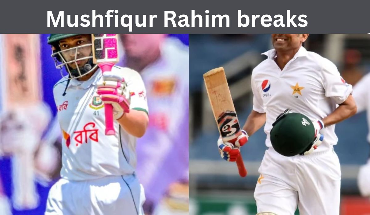Mushfiqur Rahim Breaks Younis Khan’s Test Record with Heroic Century Against Sri Lanka