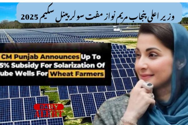 Punjab Govt to Provide Solar Panels for Tubewells to Farmers – Big Relief Announced by CM Maryam Nawaz (June 2025
